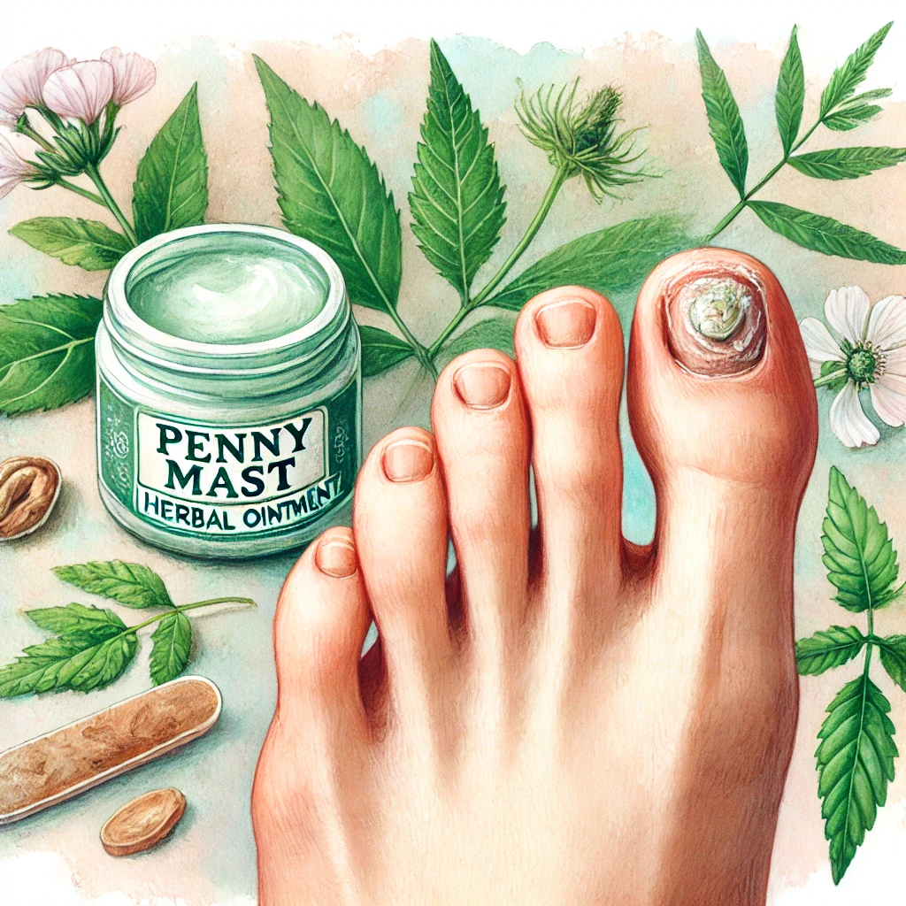 Penny mast na plíseň nehtů