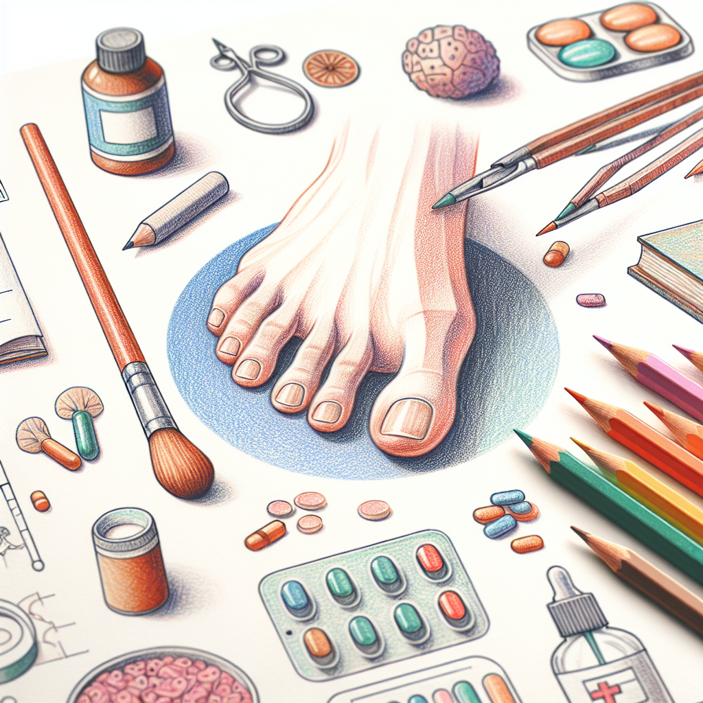 Pastelková ilustrace znázorňující téma: Zdraví a prevence