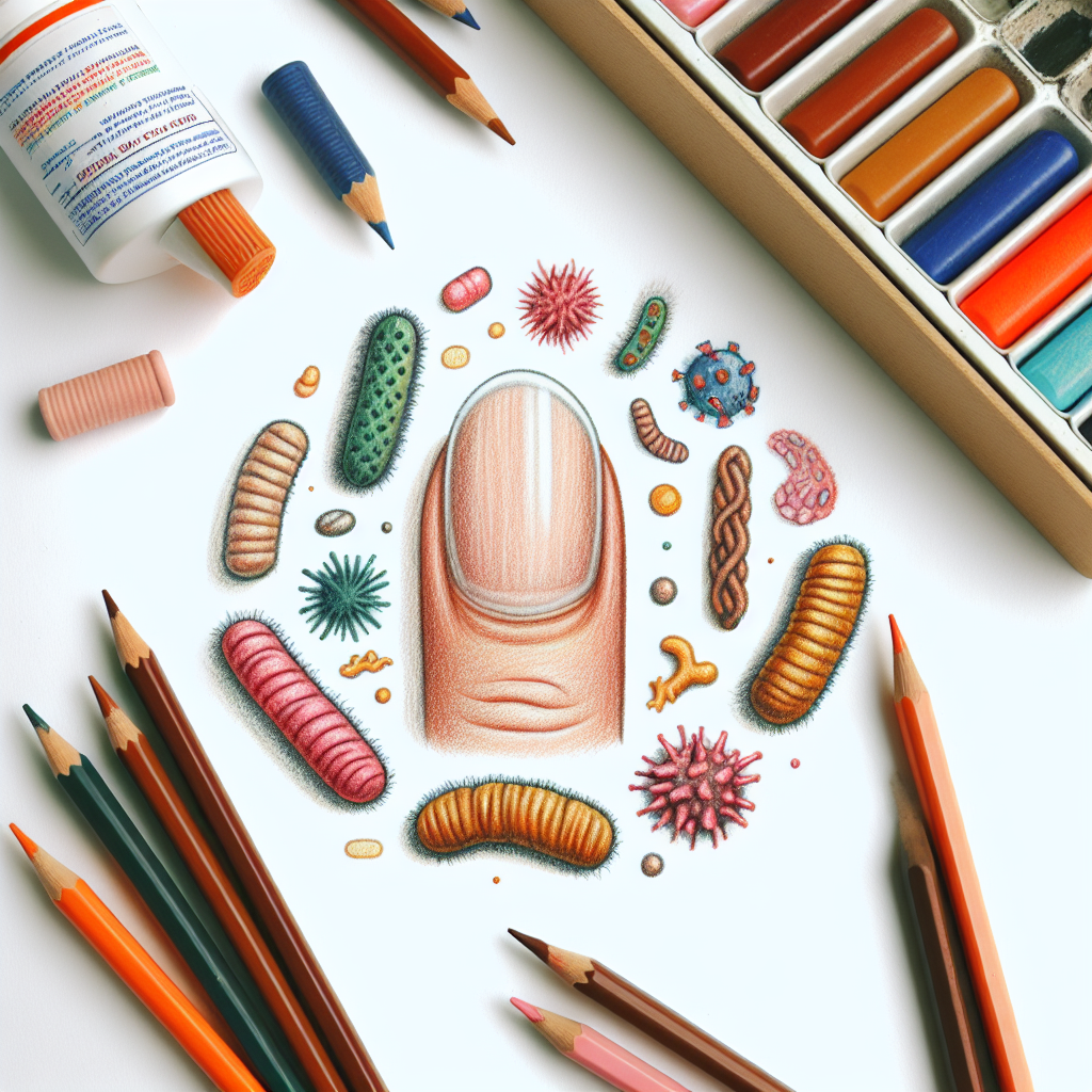 Pastelková ilustrace znázorňující téma: Zdraví a prevence