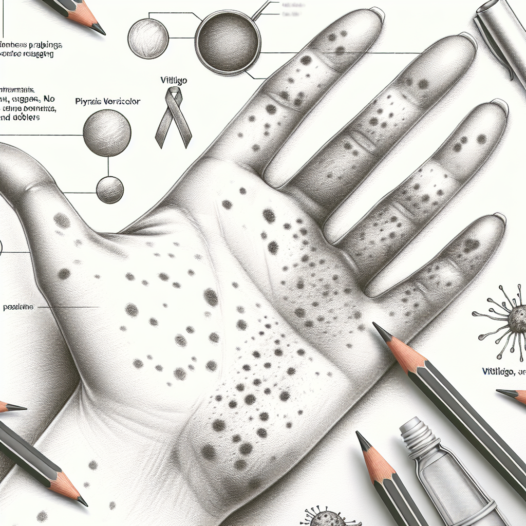 Pastelková ilustrace znázorňující téma: Kožní zdraví