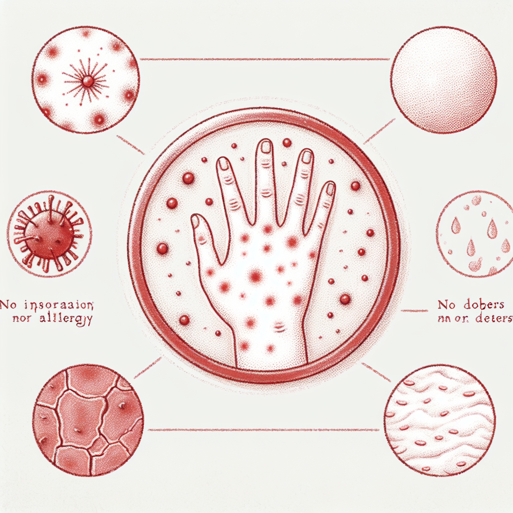 Pastelková ilustrace znázorňující téma: Kožní onemocnění