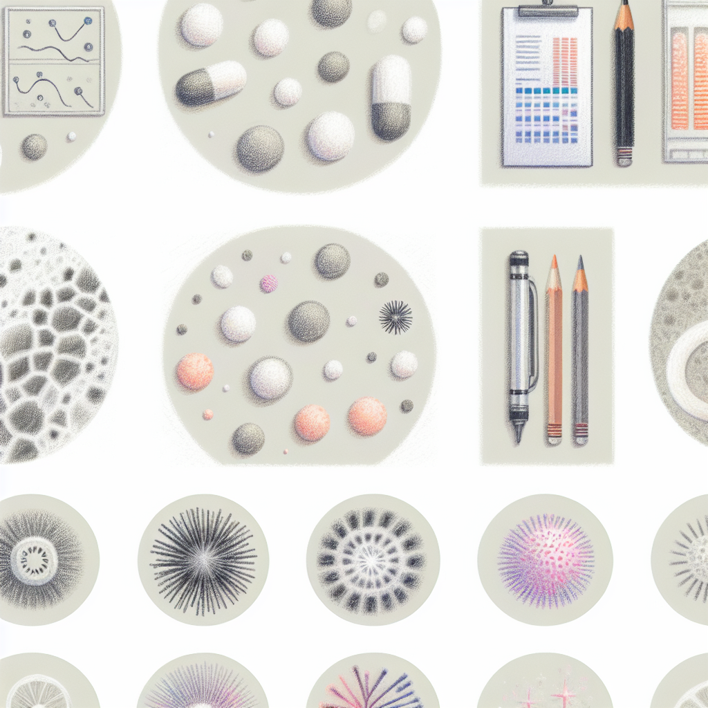 Pastelková ilustrace znázorňující téma: Zdraví pleti