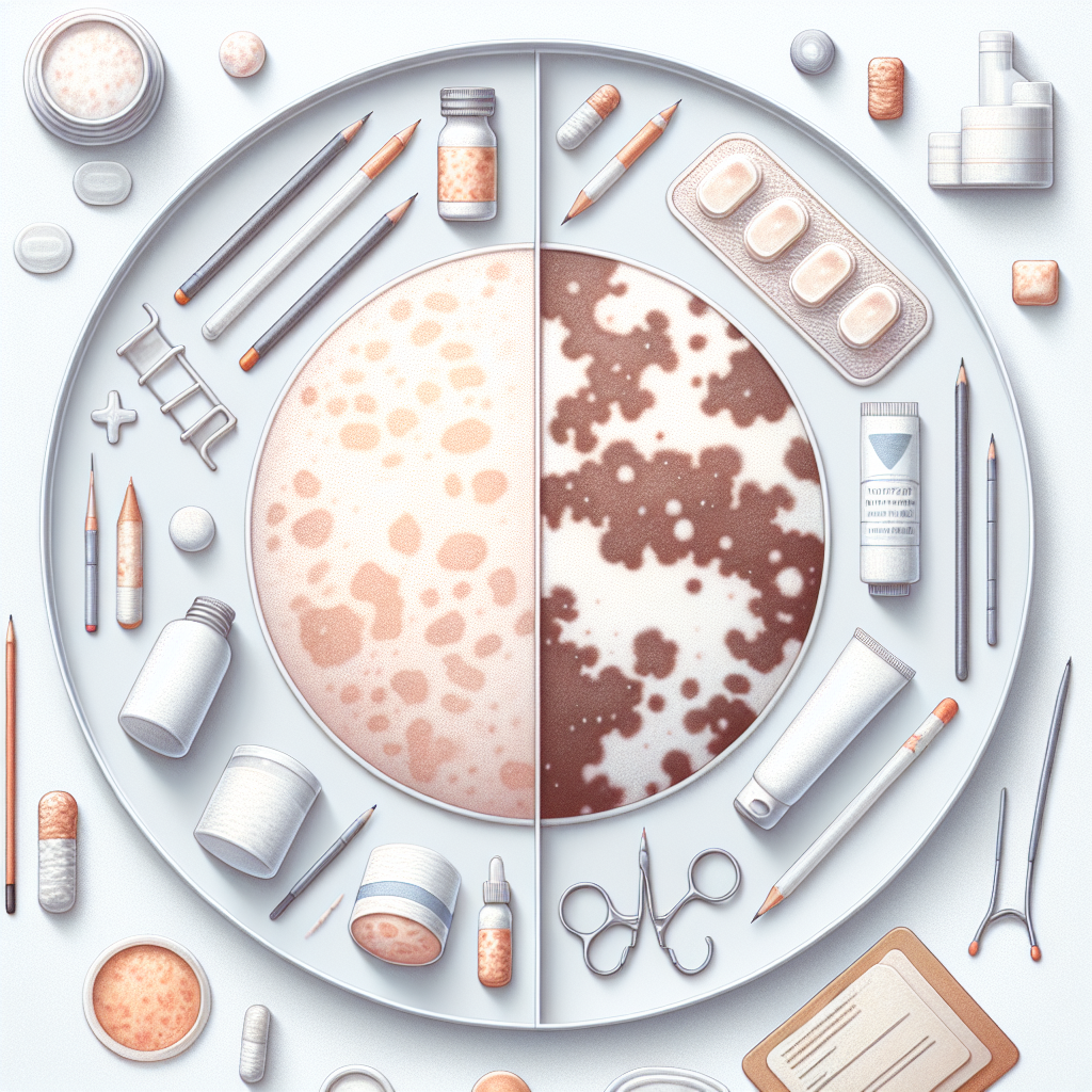 Pastelková ilustrace znázorňující téma: Kožní problémy