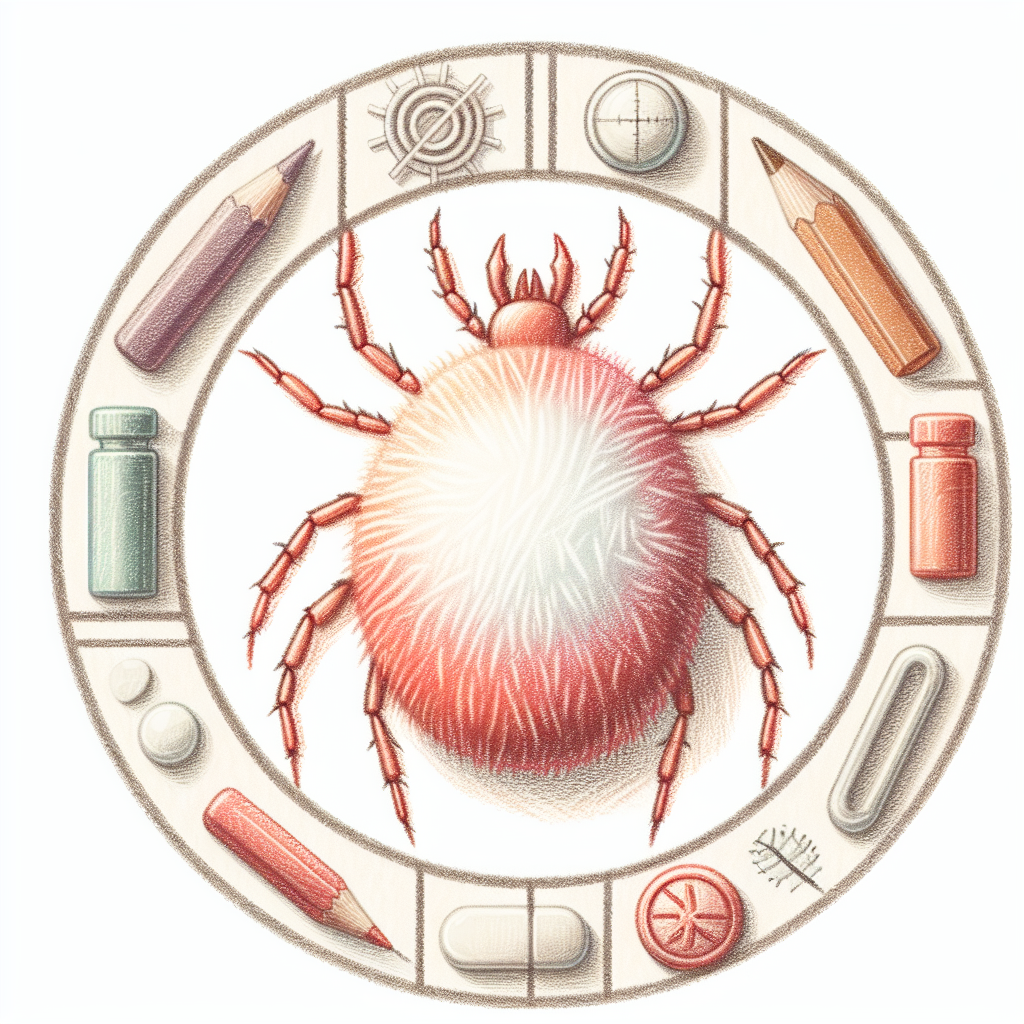 Pastelková ilustrace znázorňující téma: Zdraví