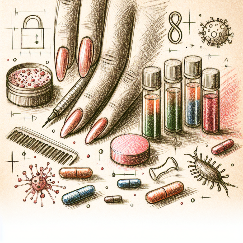 Pastelková ilustrace znázorňující téma: Zdraví