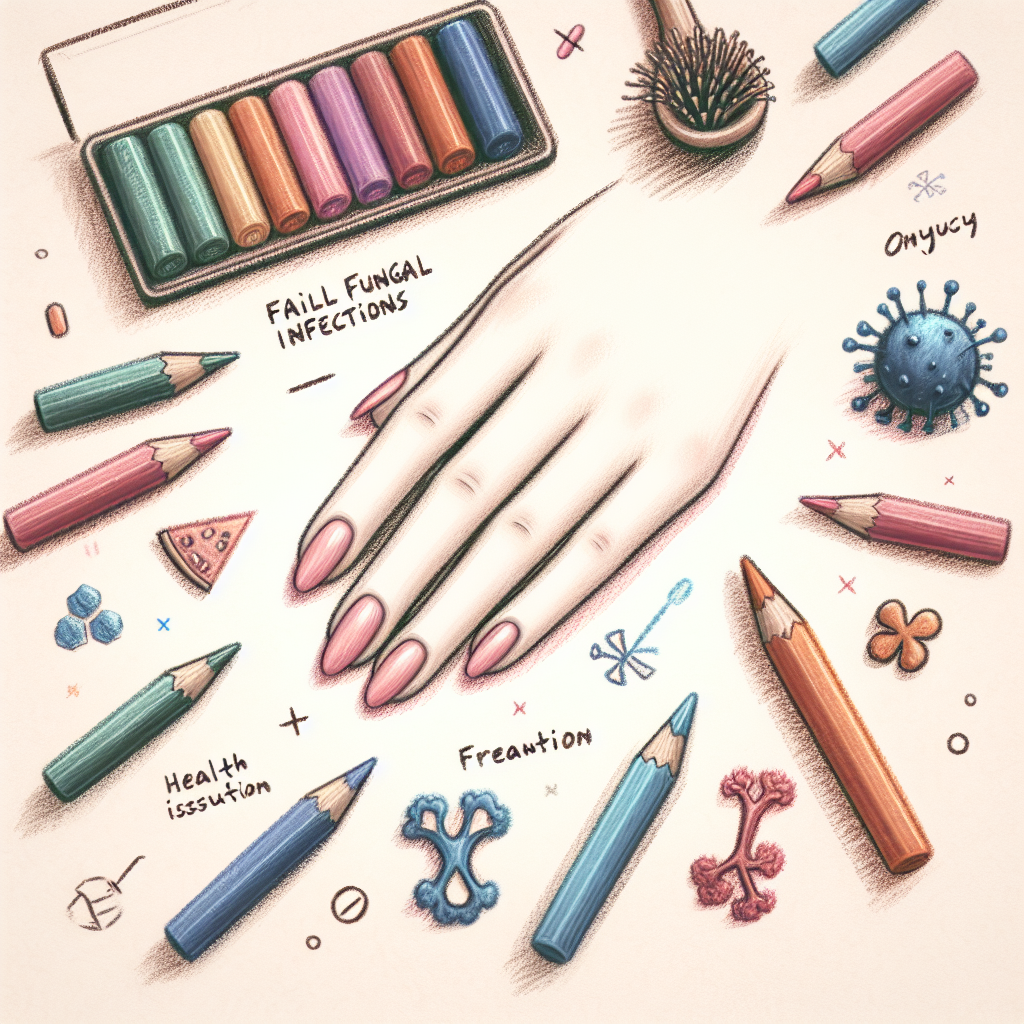 Pastelková ilustrace znázorňující téma: Zdraví