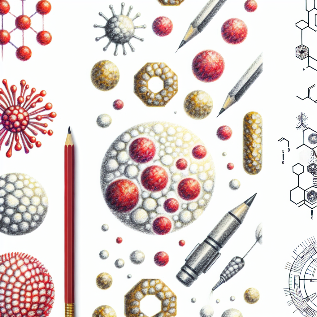 Pastelková ilustrace znázorňující téma: Kožní problémy