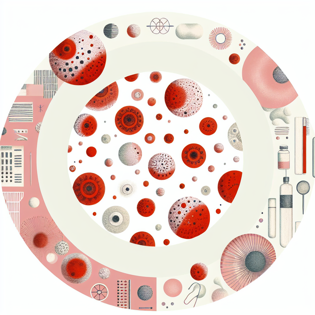 Pastelková ilustrace znázorňující téma: Kožní onemocnění