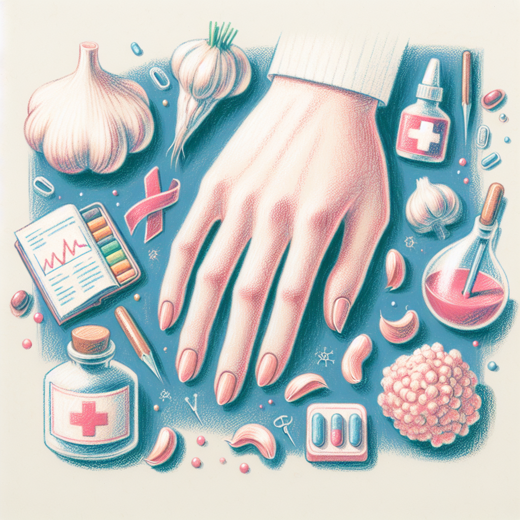 Pastelková ilustrace znázorňující téma: Zdraví