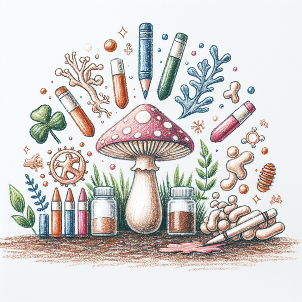 Pastelková ilustrace znázorňující téma: Zdraví