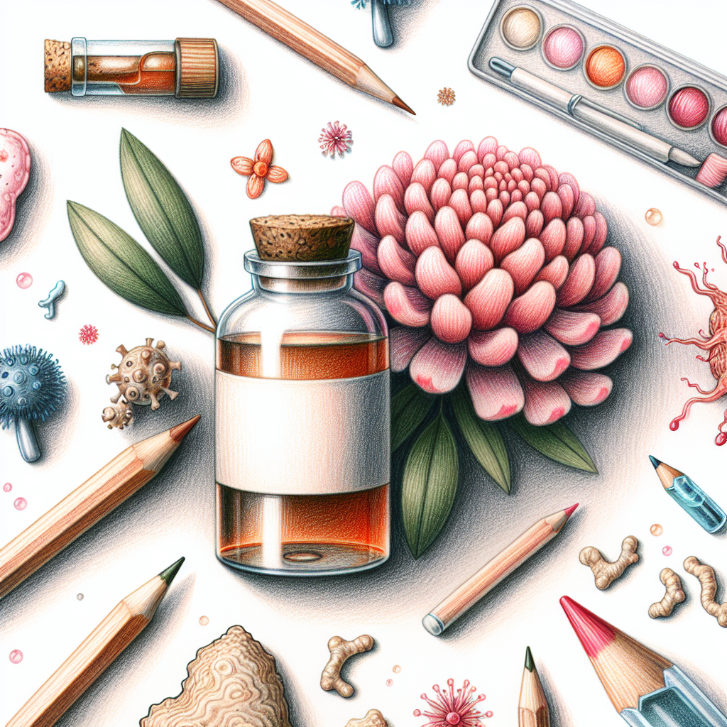 Pastelková ilustrace znázorňující téma: Zdraví