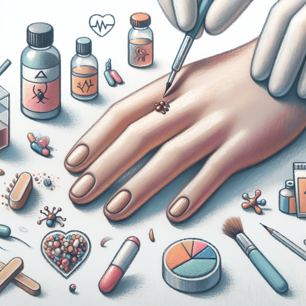 Pastelková ilustrace znázorňující téma: Zdraví