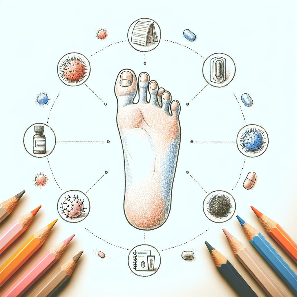 Pastelková ilustrace znázorňující téma: Zdraví