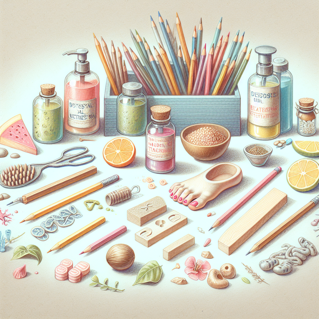 Pastelková ilustrace znázorňující téma: Zdraví