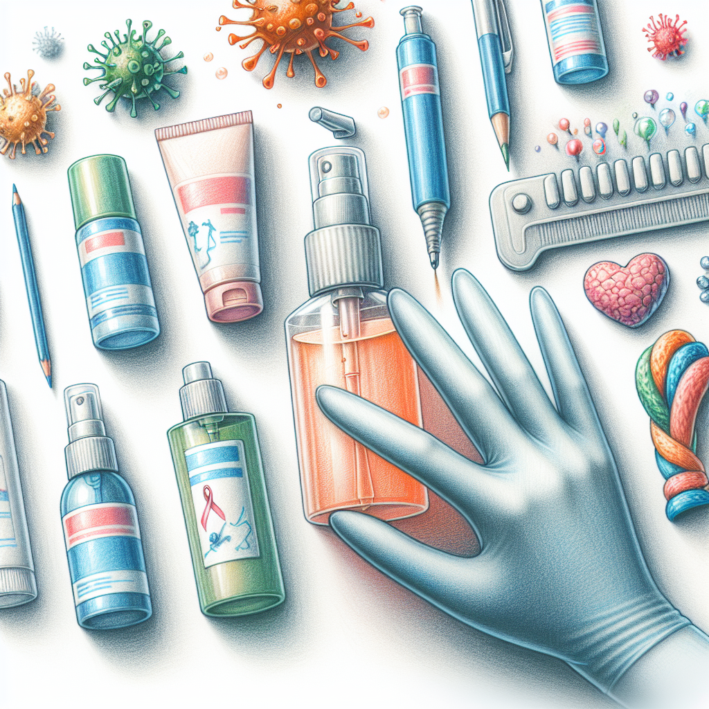 Pastelková ilustrace znázorňující téma: Zdraví