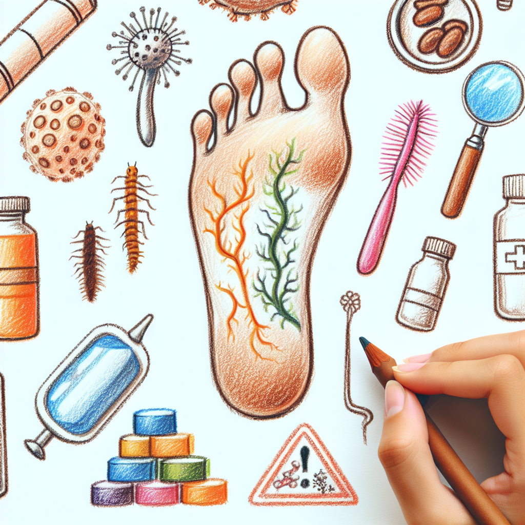 Pastelková ilustrace znázorňující téma: Péče o zdraví