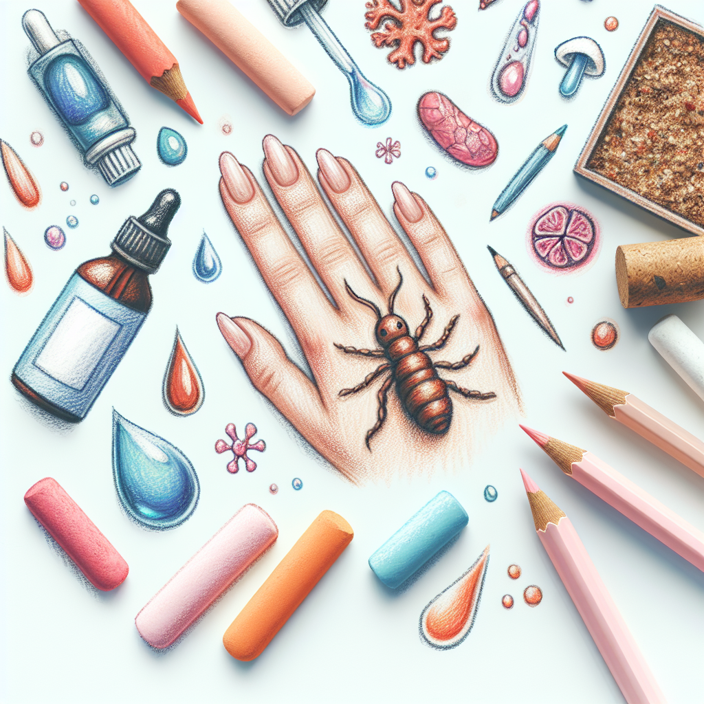 Pastelková ilustrace znázorňující téma: Zdraví