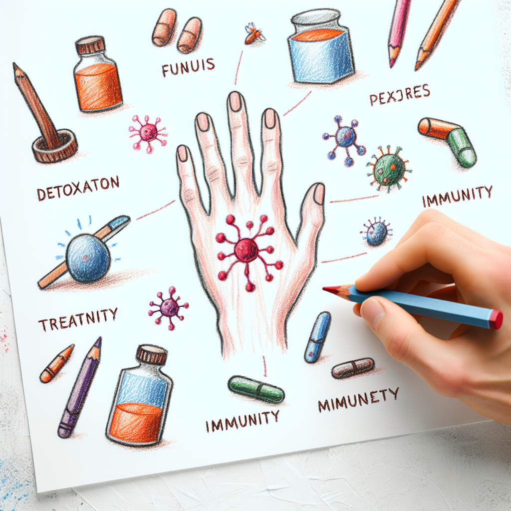 Pastelková ilustrace znázorňující téma: Zdraví