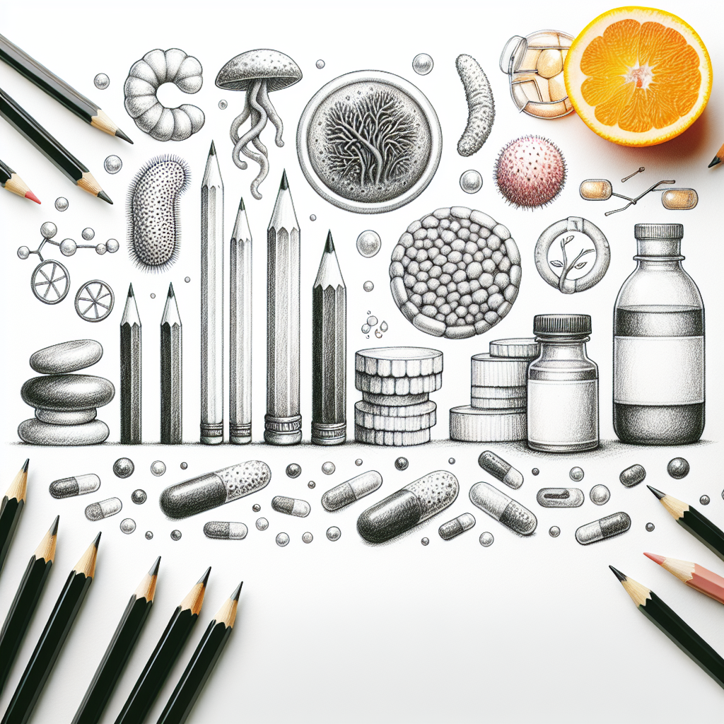 Pastelková ilustrace znázorňující téma: Zdraví