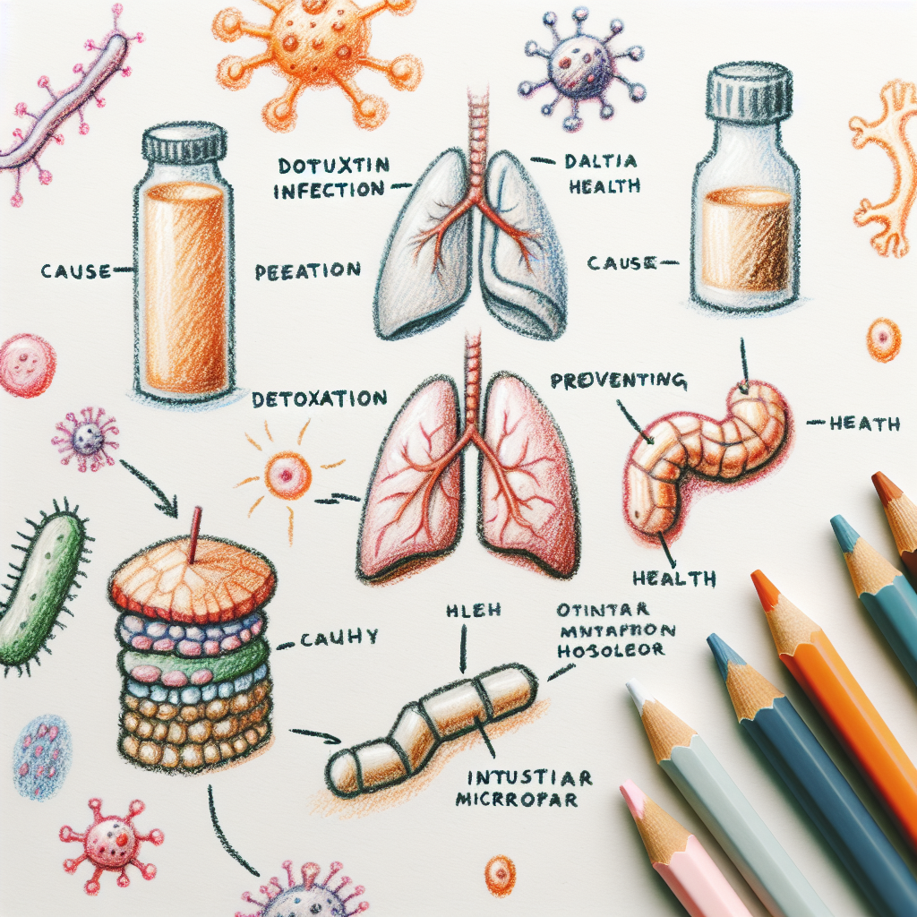 Pastelková ilustrace znázorňující téma: Zdraví