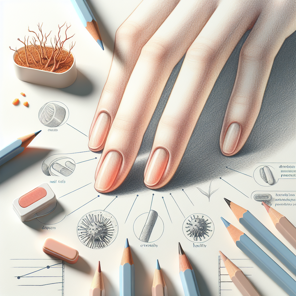 Pastelková ilustrace znázorňující téma: Zdraví