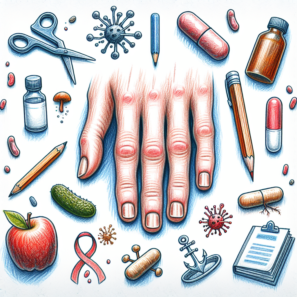 Pastelková ilustrace znázorňující téma: Zdraví