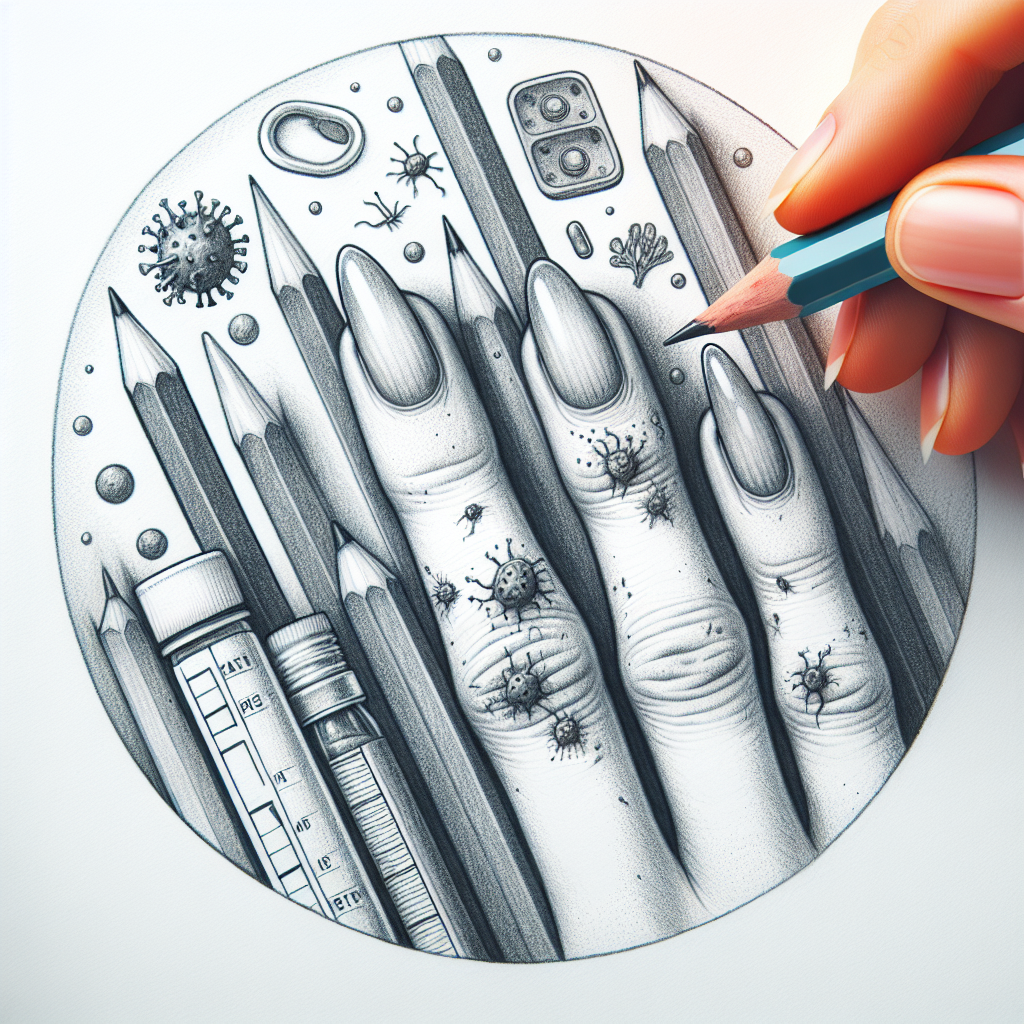 Pastelková ilustrace znázorňující téma: Zdraví a prevence