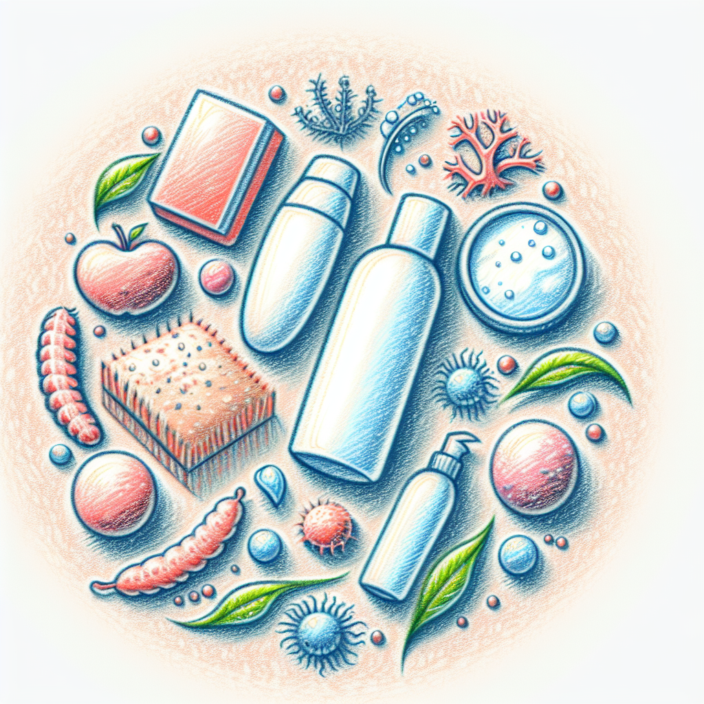 Pastelková ilustrace znázorňující téma: Zdraví