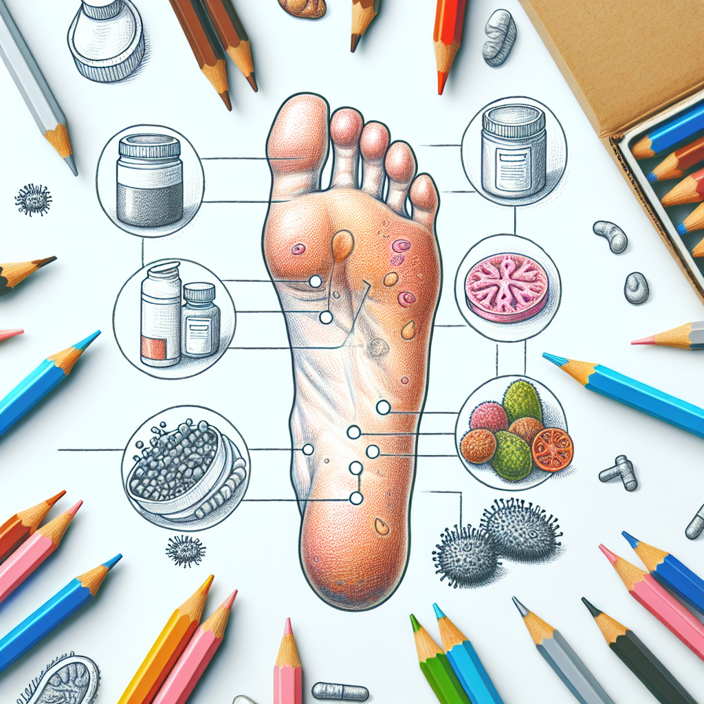Pastelková ilustrace znázorňující téma: Zdraví