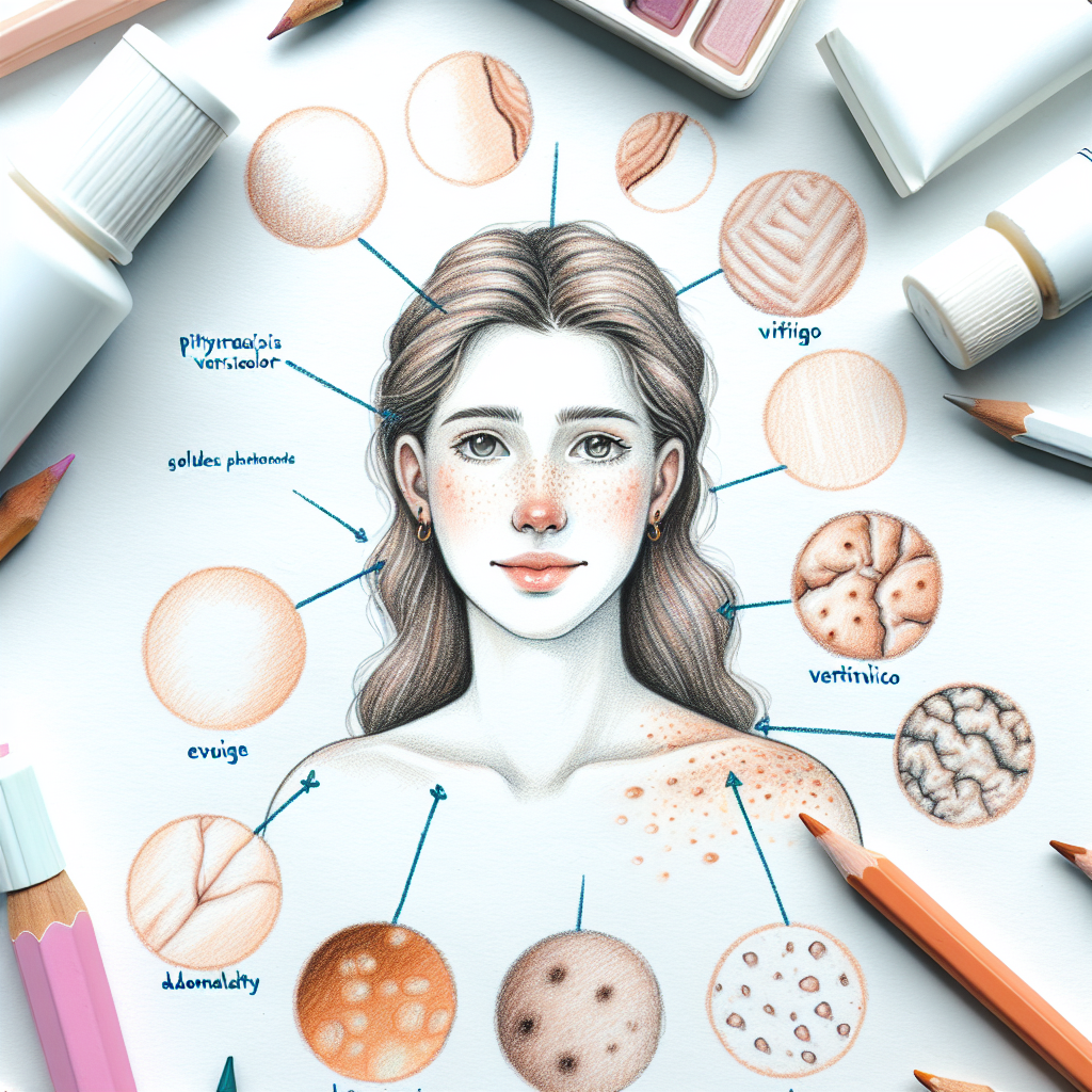 Pastelková ilustrace znázorňující téma: Kožní onemocnění