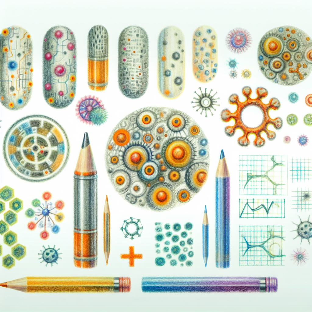 Pastelková ilustrace znázorňující téma: Zdraví