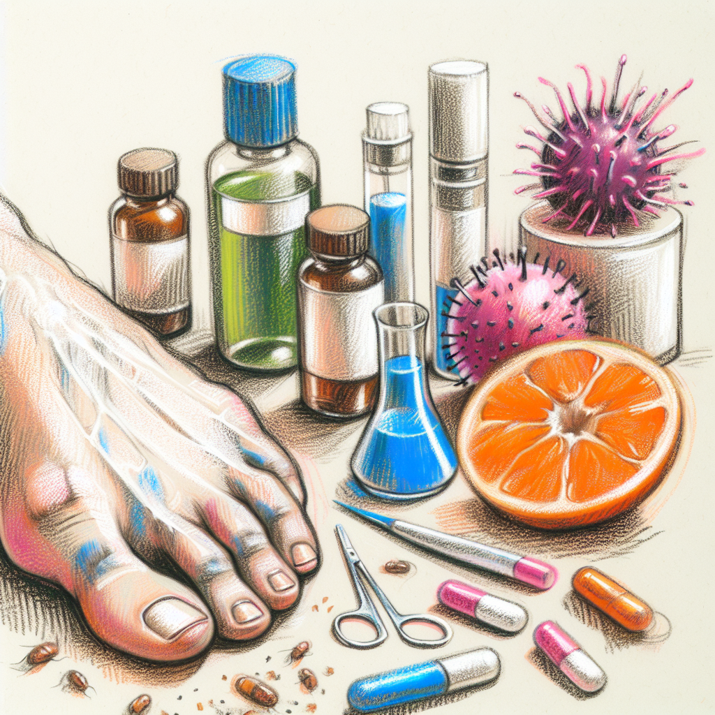 Pastelková ilustrace znázorňující téma: Zdraví