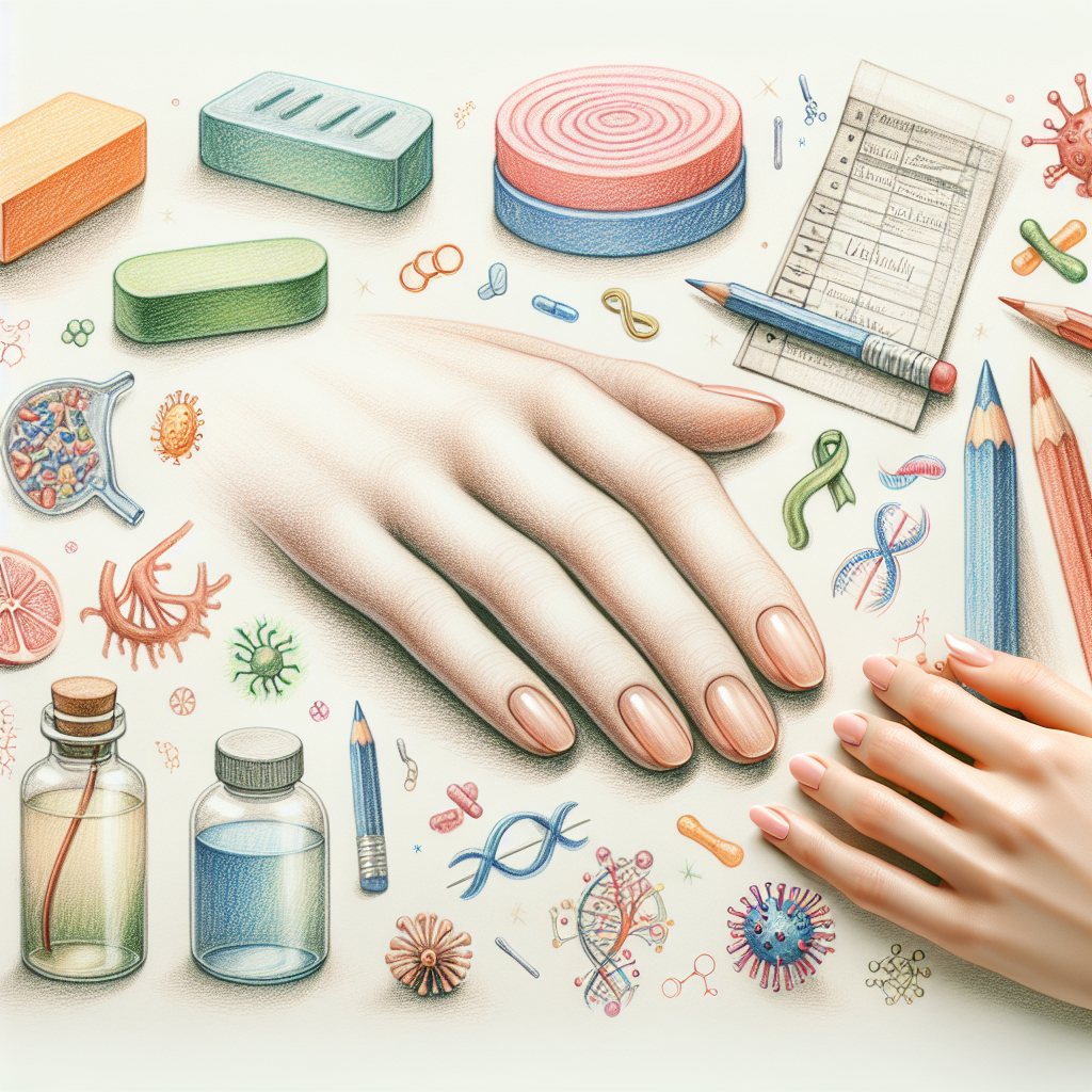 Pastelková ilustrace znázorňující téma: Zdraví