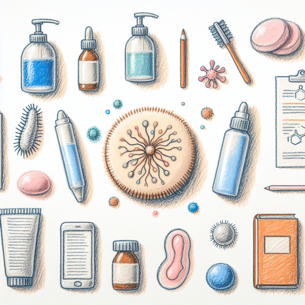 Pastelková ilustrace znázorňující téma: Zdraví