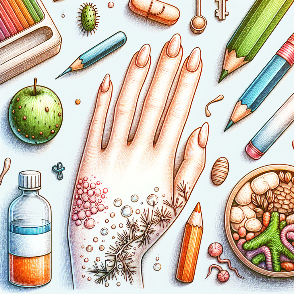 Pastelková ilustrace znázorňující téma: Zdraví