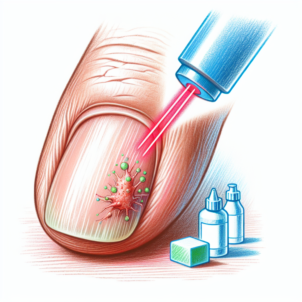 Pastelková ilustrace znázorňující téma: Zdraví nehtů