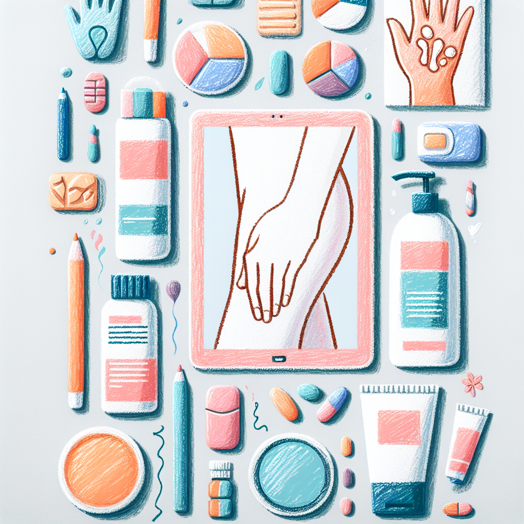 Pastelková ilustrace znázorňující téma: Zdraví