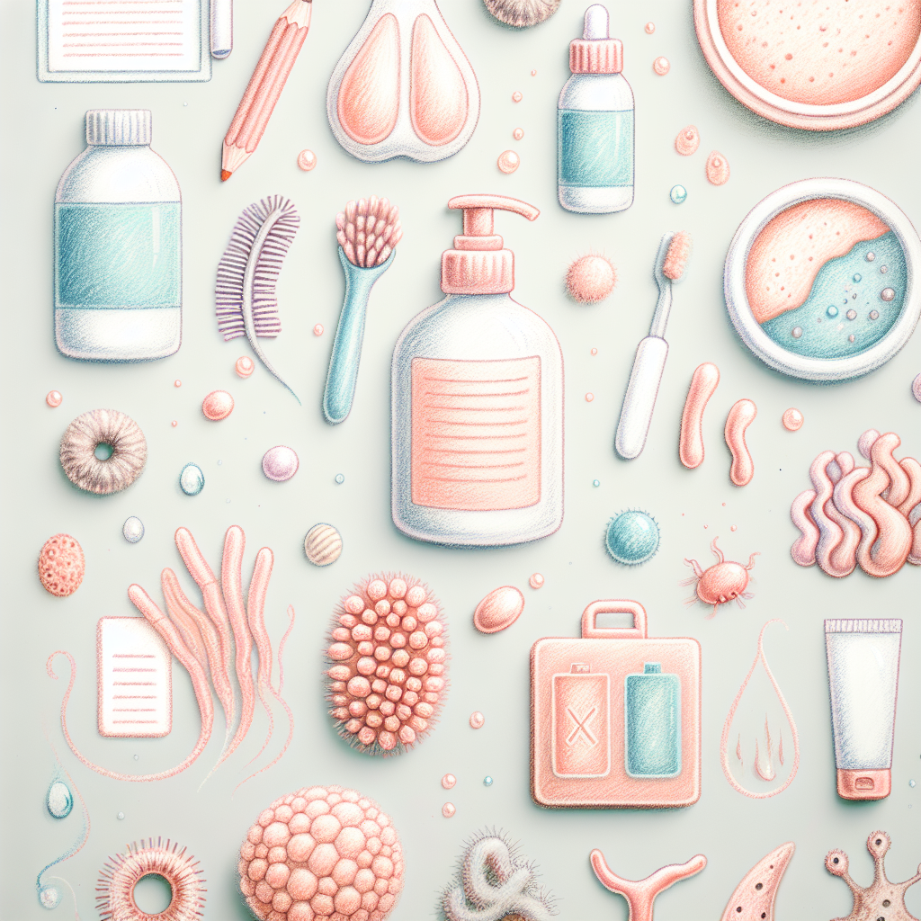 Pastelková ilustrace znázorňující téma: Zdraví