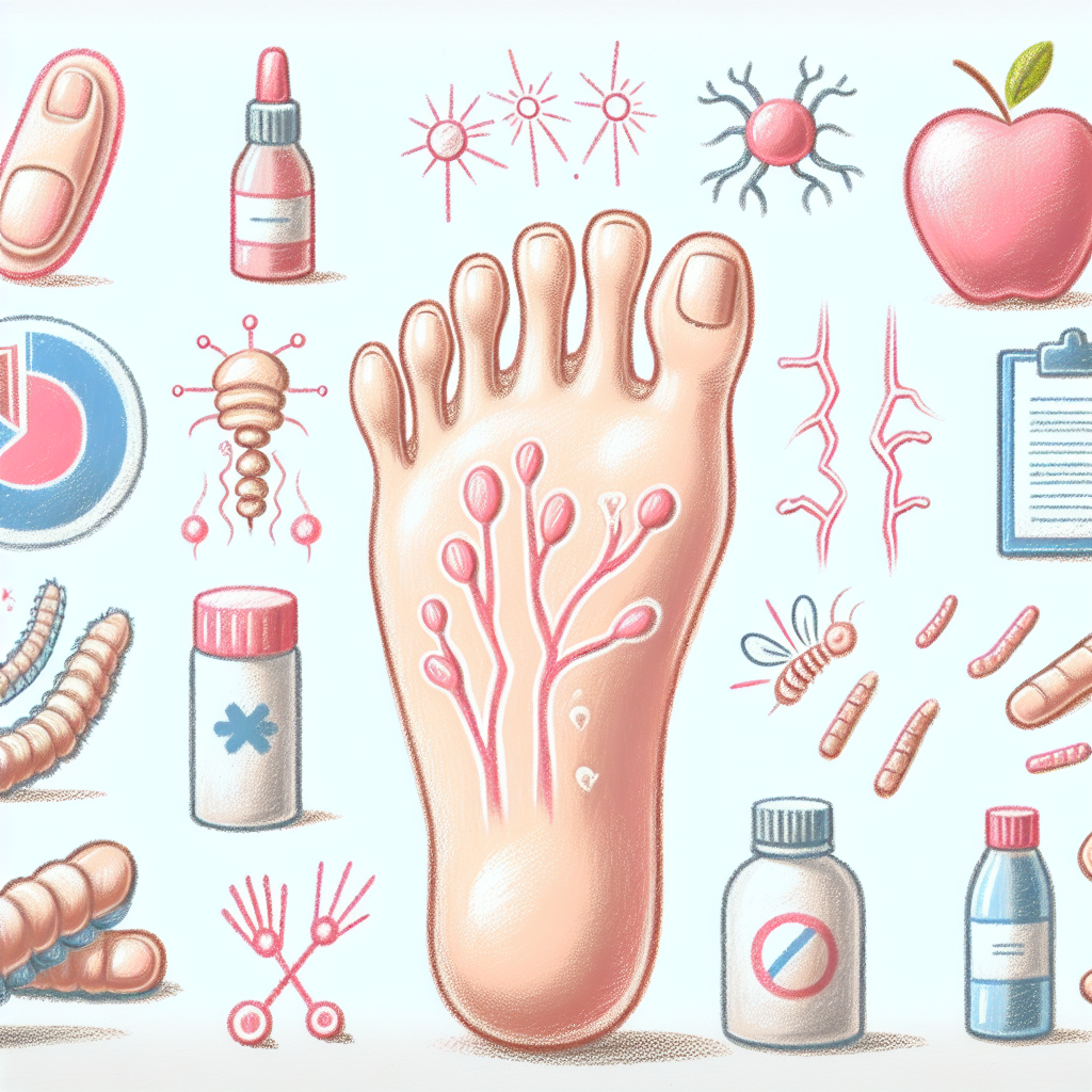 Pastelková ilustrace znázorňující téma: Dermatologie