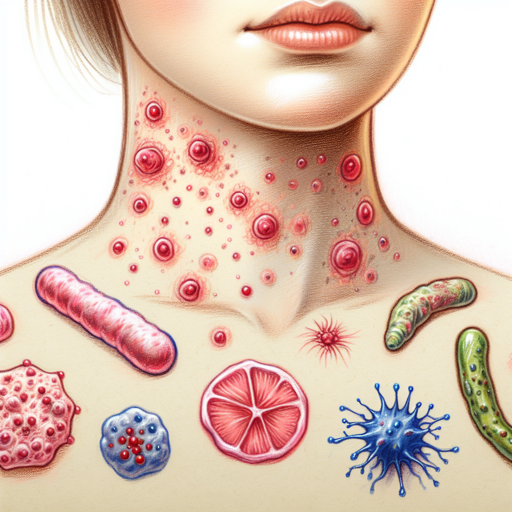 Pastelková ilustrace znázorňující téma: Zdraví