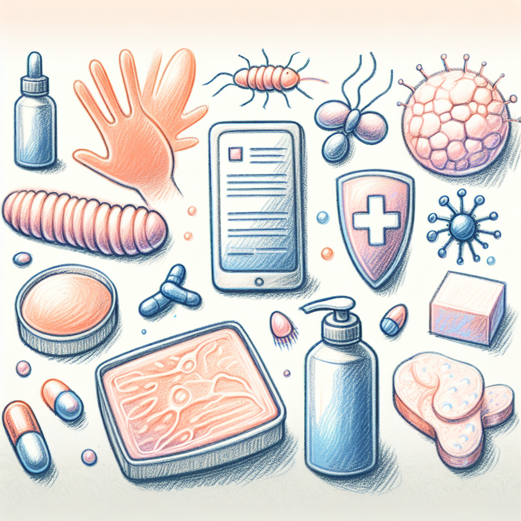 Pastelková ilustrace znázorňující téma: Zdraví