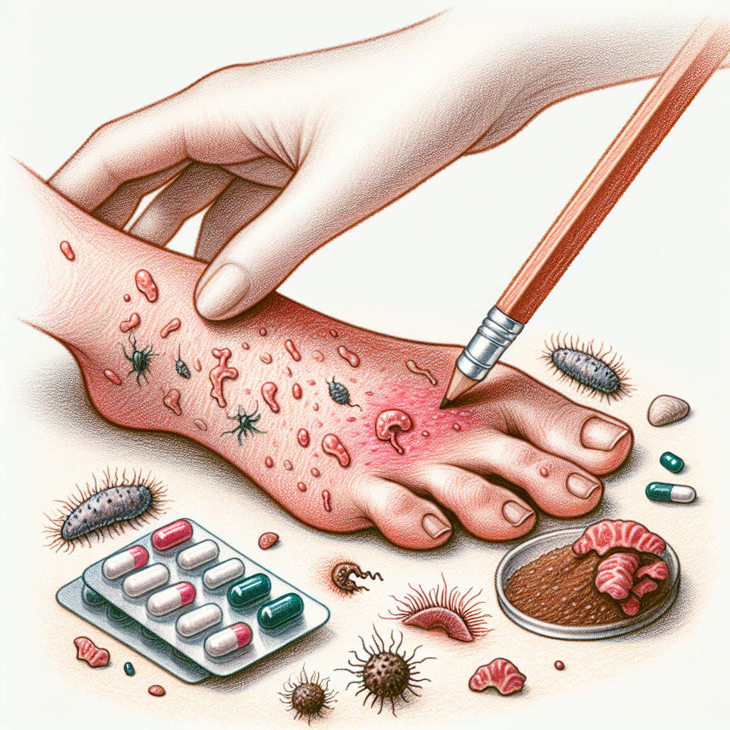 Pastelková ilustrace znázorňující téma: Kožní zdraví