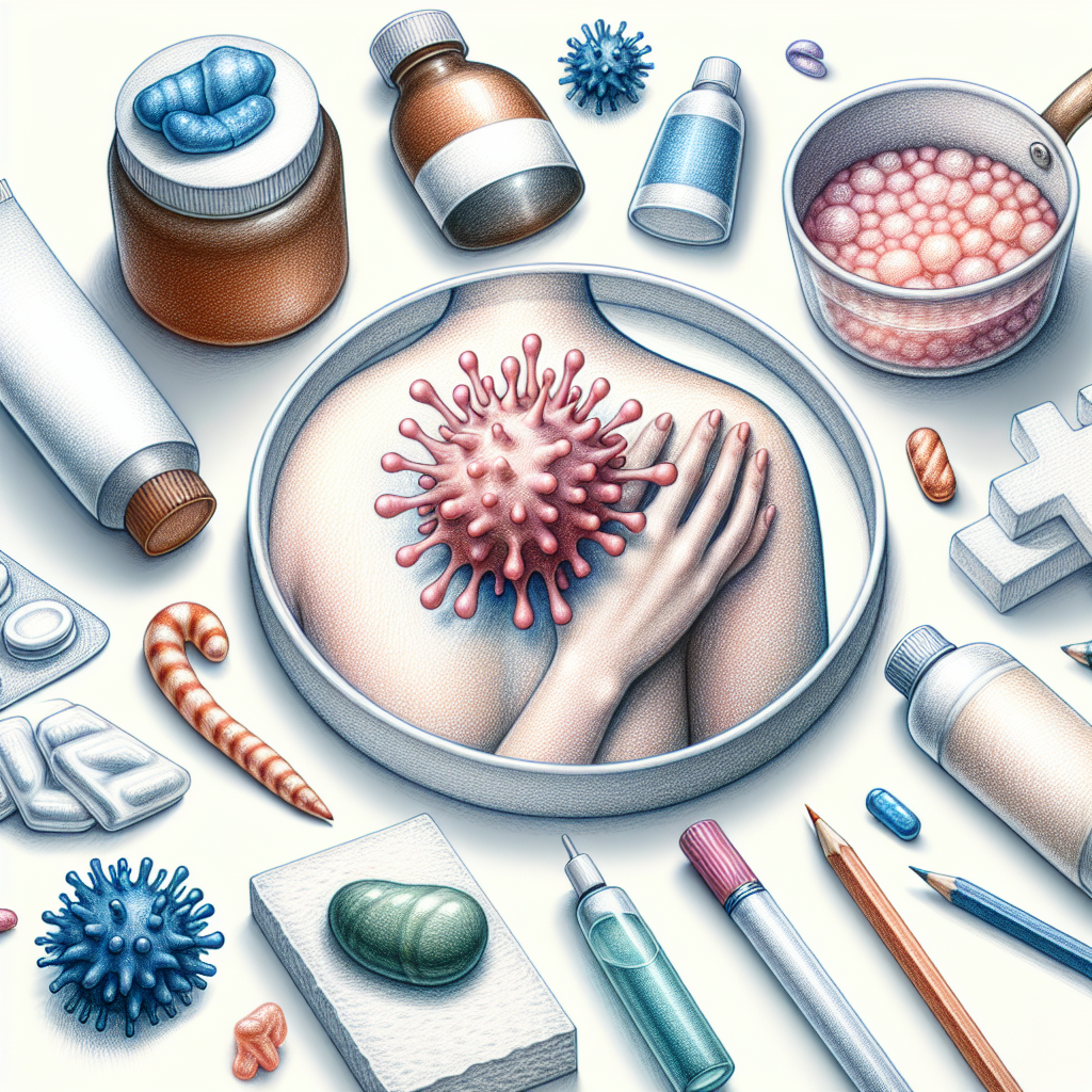 Pastelková ilustrace znázorňující téma: Zdraví pleti