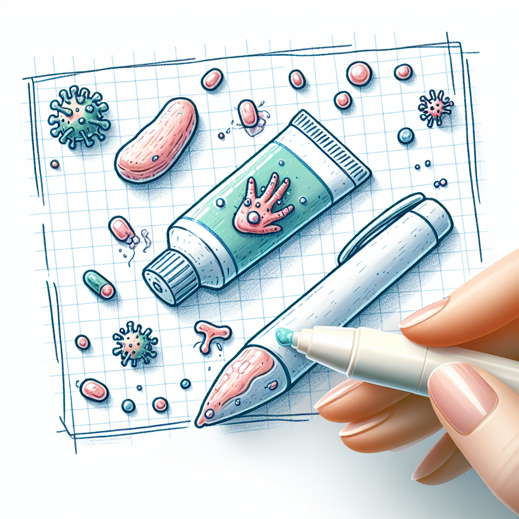 Pastelková ilustrace znázorňující téma: Zdraví