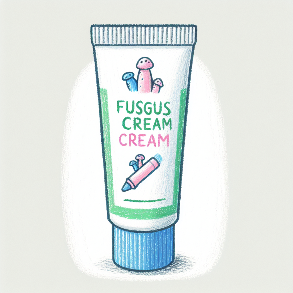 Pastelková ilustrace znázorňující téma: Plíseň nehtů