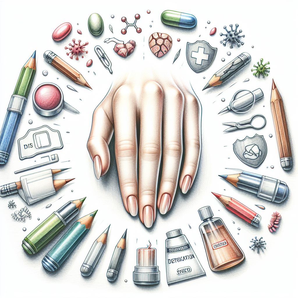 Pastelková ilustrace znázorňující téma: Zdraví