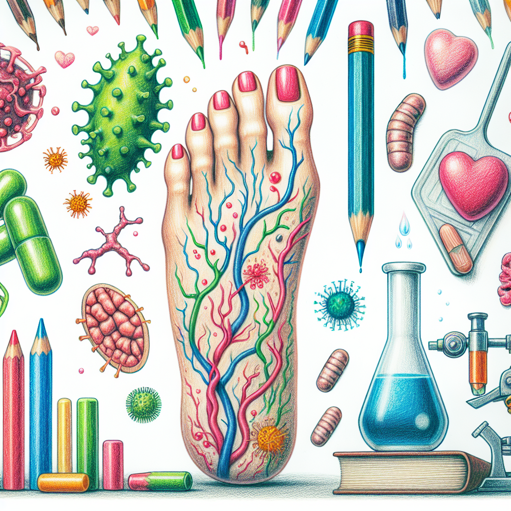 Pastelková ilustrace znázorňující téma: Zdraví a wellness