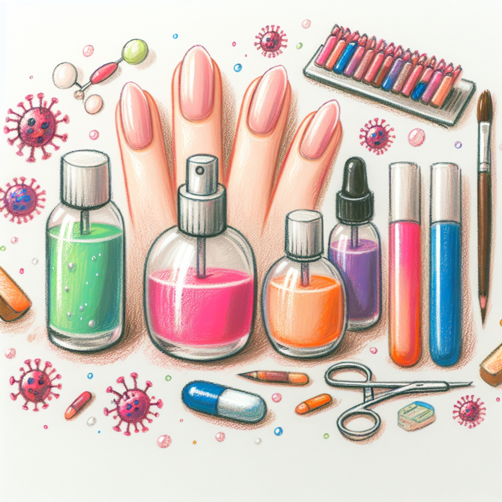 Pastelková ilustrace znázorňující téma: Zdraví