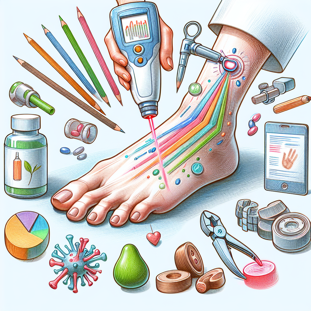 Pastelková ilustrace znázorňující téma: Léčba plísní