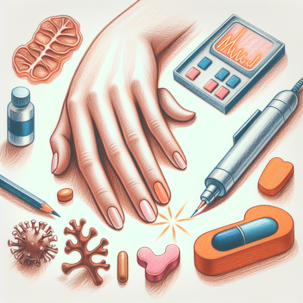 Pastelková ilustrace znázorňující téma: Zdraví a medicína